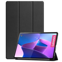 iMoshion Étui de tablette portefeuille Trifold Lenovo Tab P12 Pro - Noir