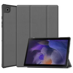 iMoshion Étui de tablette portefeuille Trifold Samsung Galaxy Tab A8 (2021) - Gris