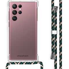 iMoshion Coque avec cordon Samsung Galaxy S22 Ultra - Vert