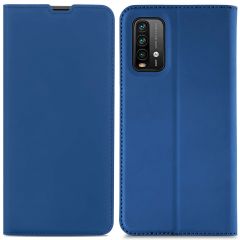 iMoshion Étui de téléphone Slim Folio Xiaomi Redmi 9T - Bleu foncé