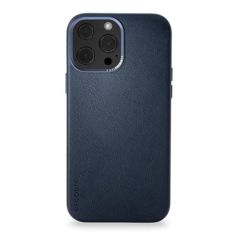 Decoded Coque en cuir MagSafe iPhone 13 Pro Max - Bleu