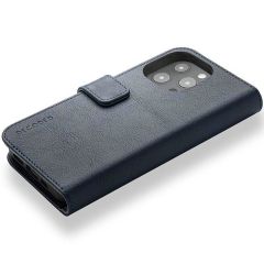 Decoded Portefeuille détachable 2 en 1 en cuir iPhone 13 Pro Max - Bleu