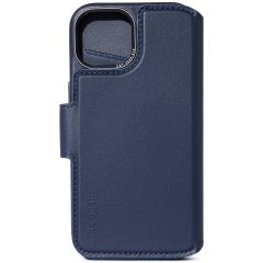 Decoded Portefeuille détachable 2 en 1 en cuir iPhone 15 Plus - Bleu foncé