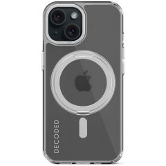 Decoded ﻿Coque Clear Stand avec MagSafe iPhone 15 - Transparent