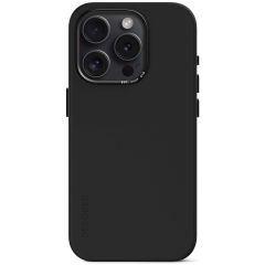 Decoded Coque en silicone MagSafe iPhone 15 Pro - Noir