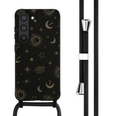 iMoshion Coque design en silicone avec cordon Samsung Galaxy S23 - Sky Black