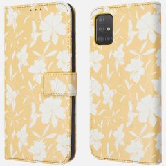iMoshion ﻿Étui de téléphone portefeuille Design Samsung Galaxy A51 - Yellow Flowers