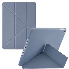 iMoshion Coque tablette Origami iPad 6 (2018) / 5 (2017) / Air 2 (2014) / Air 1 (2013) - Dark Lavender