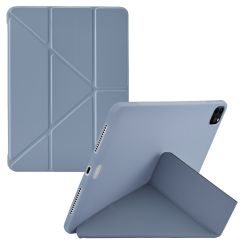 iMoshion Coque tablette Origami iPad Air 6 (2024) / Air 5 (2022) / Air 4 (2020) / Pro 11 (2018 / 2020 / 2021 / 2022) - Dark Lavender