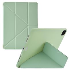iMoshion Coque tablette Origami iPad Air 6 (2024) / Air 5 (2022) / Air 4 (2020) / Pro 11 (2018 / 2020 / 2021 / 2022) - Vert clair