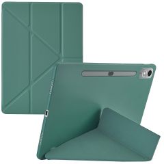 iMoshion Coque tablette Origami Lenovo Tab P12 - Vert foncé