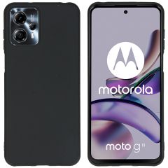 iMoshion Coque Couleur Motorola Moto G13 / G23 - Noir