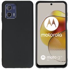 iMoshion Coque Couleur Motorola Moto G73 - Noir