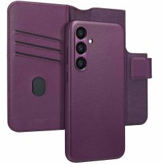 Accezz Étui de téléphone portefeuille en cuir 2-en-1 avec MagSafe Samsung Galaxy S23 FE - Heath Purple