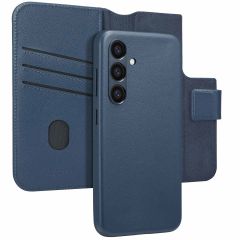 Accezz Étui de téléphone portefeuille en cuir 2-en-1 avec MagSafe Samsung Galaxy S24 - Nightfall Blue