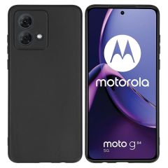 iMoshion Coque Couleur Motorola Moto G84 - Noir