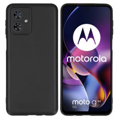 iMoshion Coque Couleur Motorola Moto G54 - Noir