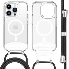 iMoshion Coque MagSafe avec cordon amovible iPhone 14 Pro - Transparent