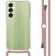 iMoshion Coque avec cordon Samsung Galaxy A35 - Rose Dorée
