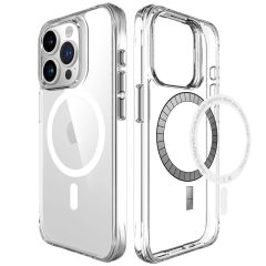 iMoshion Coque Rugged Air MagSafe iPhone 15 Pro - Transparent