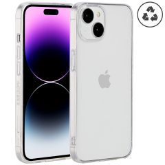 Accezz Coque Clear 100% recyclée iPhone 14 - Transparent