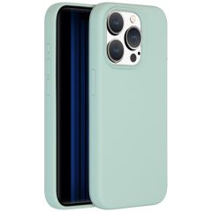Accezz Coque Liquid Silicone iPhone 15 Pro - Sky Blue