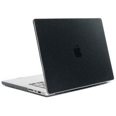 Selencia Coque Paillettes MacBook Air 13 pouces (2018-2020) - A1932 / A2179 / A2337 - Noir