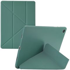 iMoshion Coque tablette Origami Samsung Galaxy Tab A9 Plus - Vert foncé