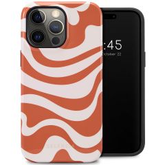 Selencia Coque arrière Vivid iPhone 14 Pro Max - Dream Swirl Orange