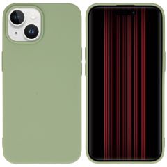 iMoshion Coque Couleur iPhone 15 - Olive Green