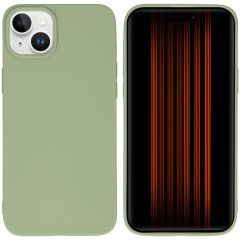 iMoshion Coque Couleur iPhone 15 Plus - Olive Green