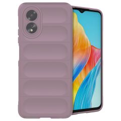 iMoshion Coque arrière EasyGrip Oppo A18 / Oppo A38 - Violet