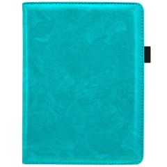 iMoshion Etui portefeuille Luxe unie pour liseuse Kobo Aura H2O Edition 2 - Turquoise