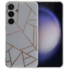 iMoshion Coque Design Samsung Galaxy S24 Plus - White Graphic
