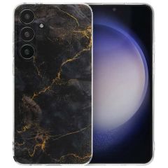 iMoshion Coque Design Samsung Galaxy S24 Plus - Black Marble