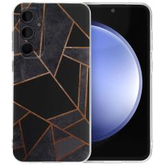 iMoshion Coque Design Samsung Galaxy S23 FE - Black Graphic