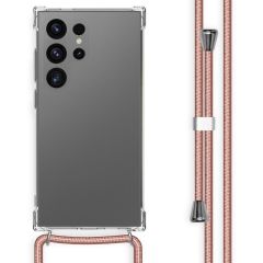 iMoshion Coque avec dragonne Samsung Galaxy S24 Ultra - Rose Dorée