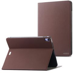 Accezz Housse Classic Tablet Stand iPad Air 6 (2024) / Air 5 (2022) / Air 4 (2020) - Brun