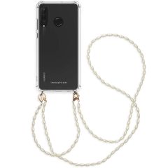 iMoshion Coque avec dragonne + ﻿bracelet - Perles Huawei P30 Lite - Transparent