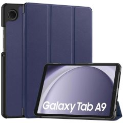 iMoshion Coque tablette Trifold Samsung Galaxy Tab A9 - Bleu foncé