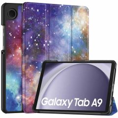 iMoshion Coque tablette Design Samsung Galaxy Tab A9 - Space