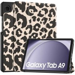 iMoshion Coque tablette Design Samsung Galaxy Tab A9 - Leopard