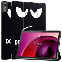 iMoshion Coque tablette Trifold Lenovo Tab M10 5G - Don't touch