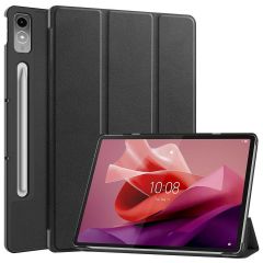 iMoshion Coque tablette Trifold Lenovo Tab P12 - Noir
