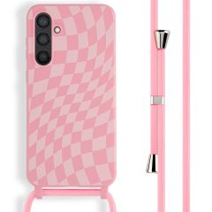 iMoshion Coque design en silicone avec cordon Samsung Galaxy S23 FE - Retro Pink