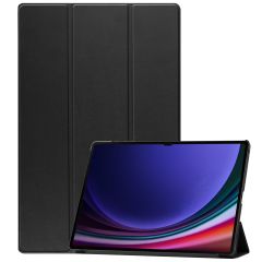 iMoshion Coque tablette Trifold Samsung Galaxy Tab S9 Ultra - Noir
