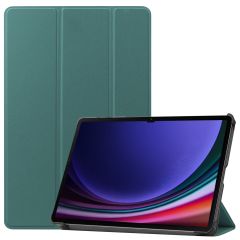 iMoshion Coque tablette Trifold Samsung Galaxy Tab S9 - Vert foncé