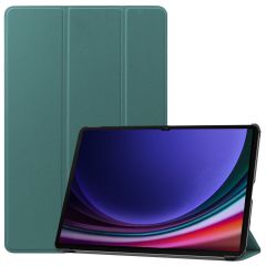 iMoshion Coque tablette Trifold Samsung Galaxy Tab S9 Plus - Vert foncé