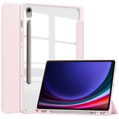 iMoshion Coque tablette rigide Trifold Samsung Galaxy Tab S9 - Rose