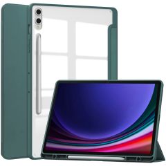 iMoshion Coque tablette rigide Trifold Samsung Galaxy Tab S9 Plus - Vert